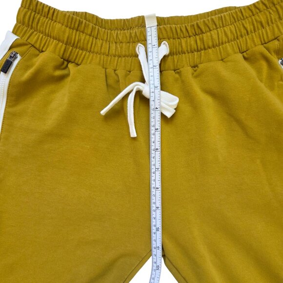 TLF Joggers Mens Small Yellow Sweatpants Athleisure Running Jogging Trendy - Picture 13 of 14